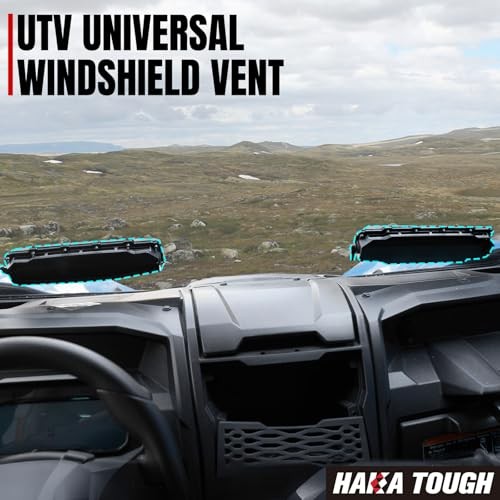 UTV Windshield Vent Self Install Kit for Can Am Maverick X3 Accessories,