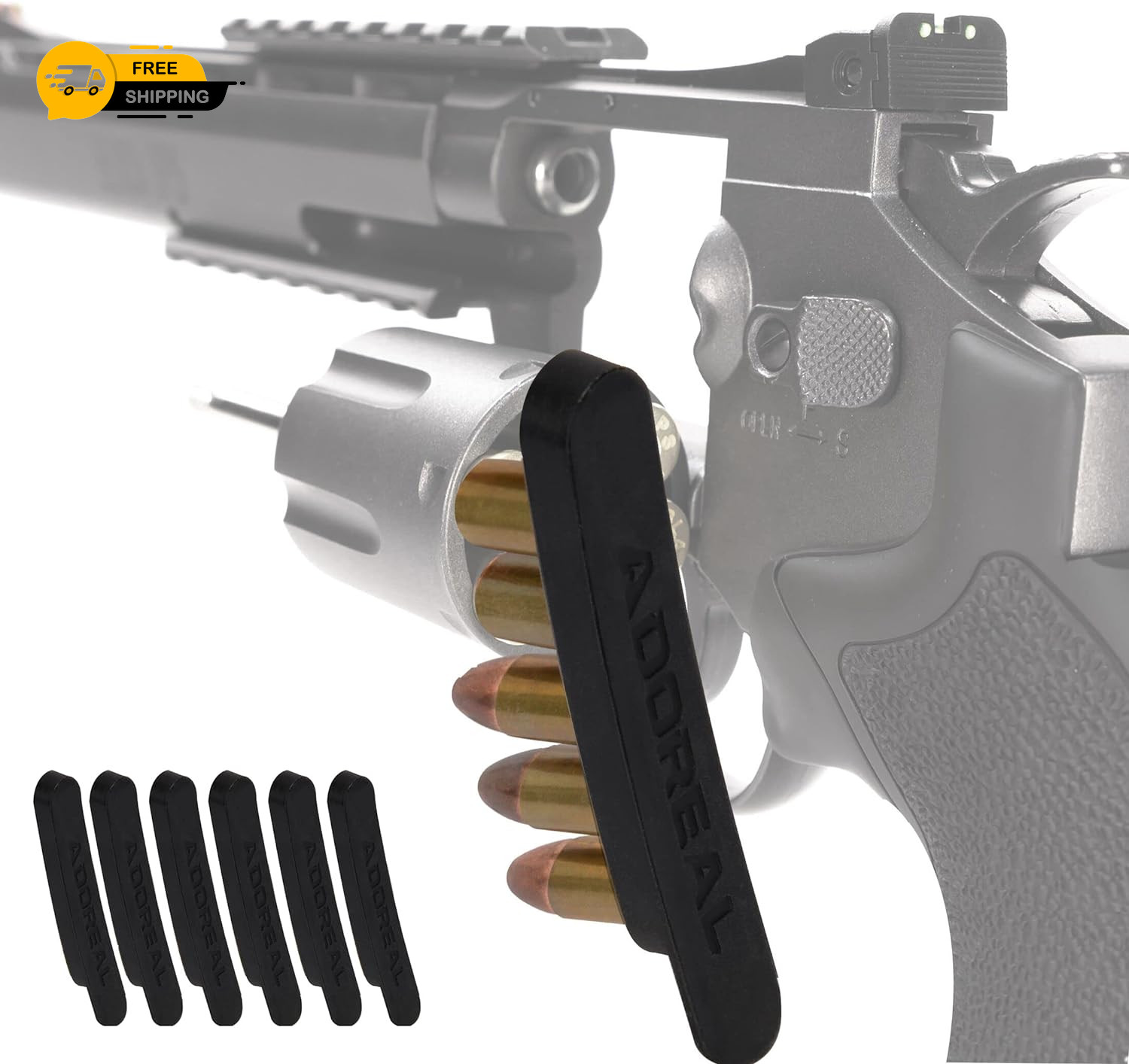 Speed Strip 6 Round, 6 Pack Speed Loaders for 38/. 357