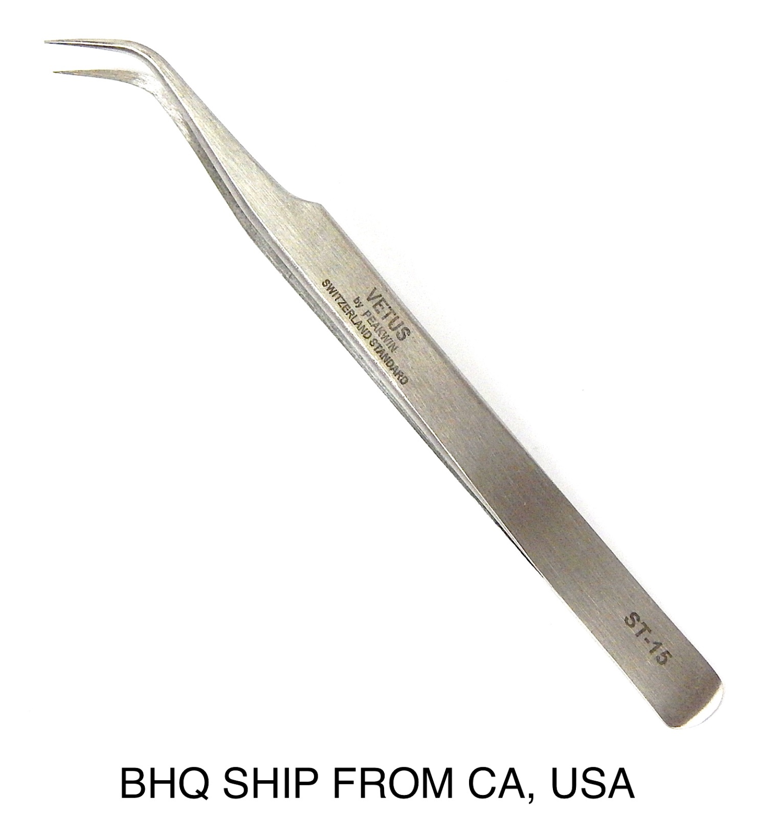 Vetus Stainless Steel Tweezers St-15