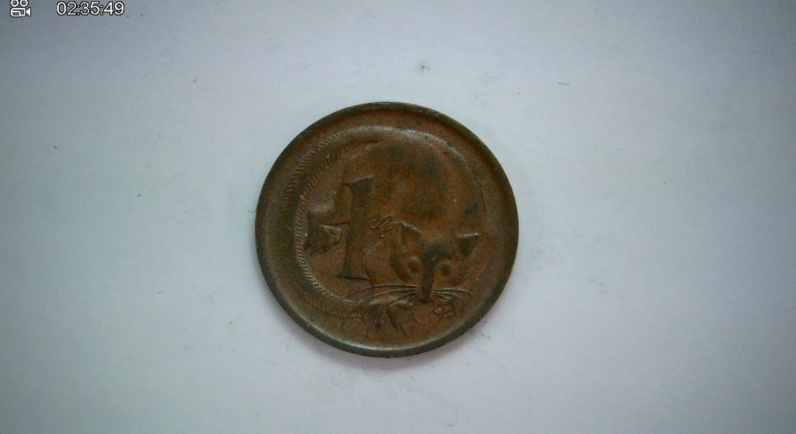 Australia 1974 1 Cent Australian 1 Cent (Feathertail glider) Coin