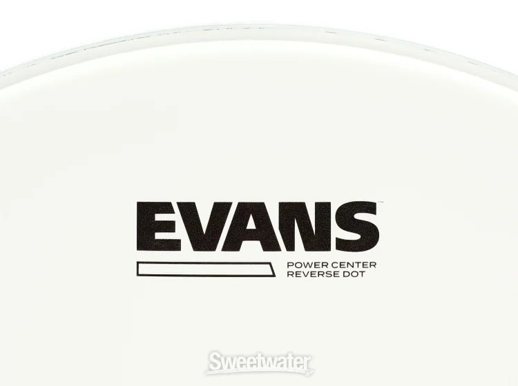 Evans Power Center Reverse Dot Drumhead - 14 inch