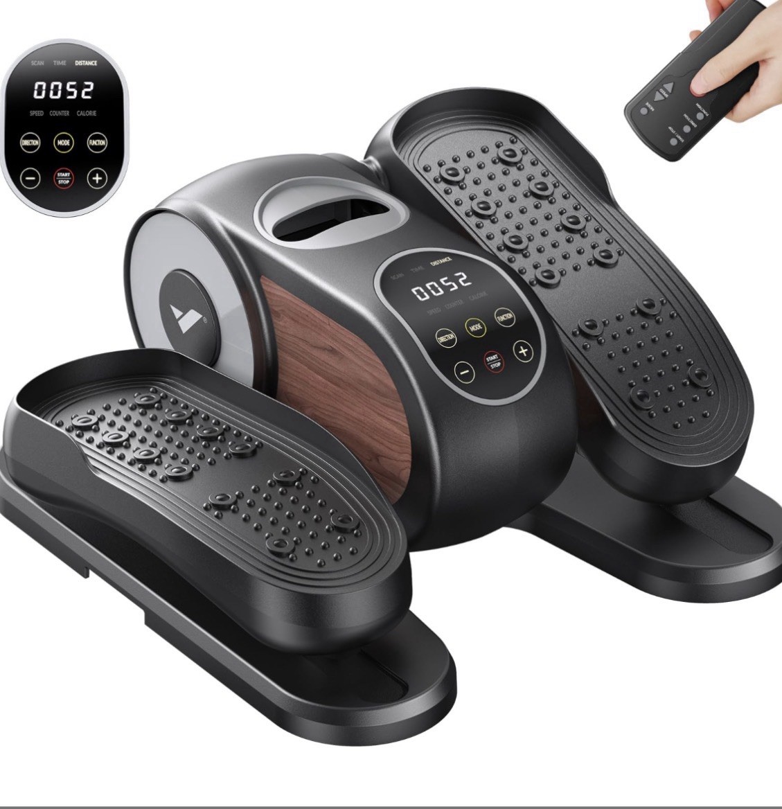 Under Desk Elliptical Machine, Leg Exerciser While Sitting