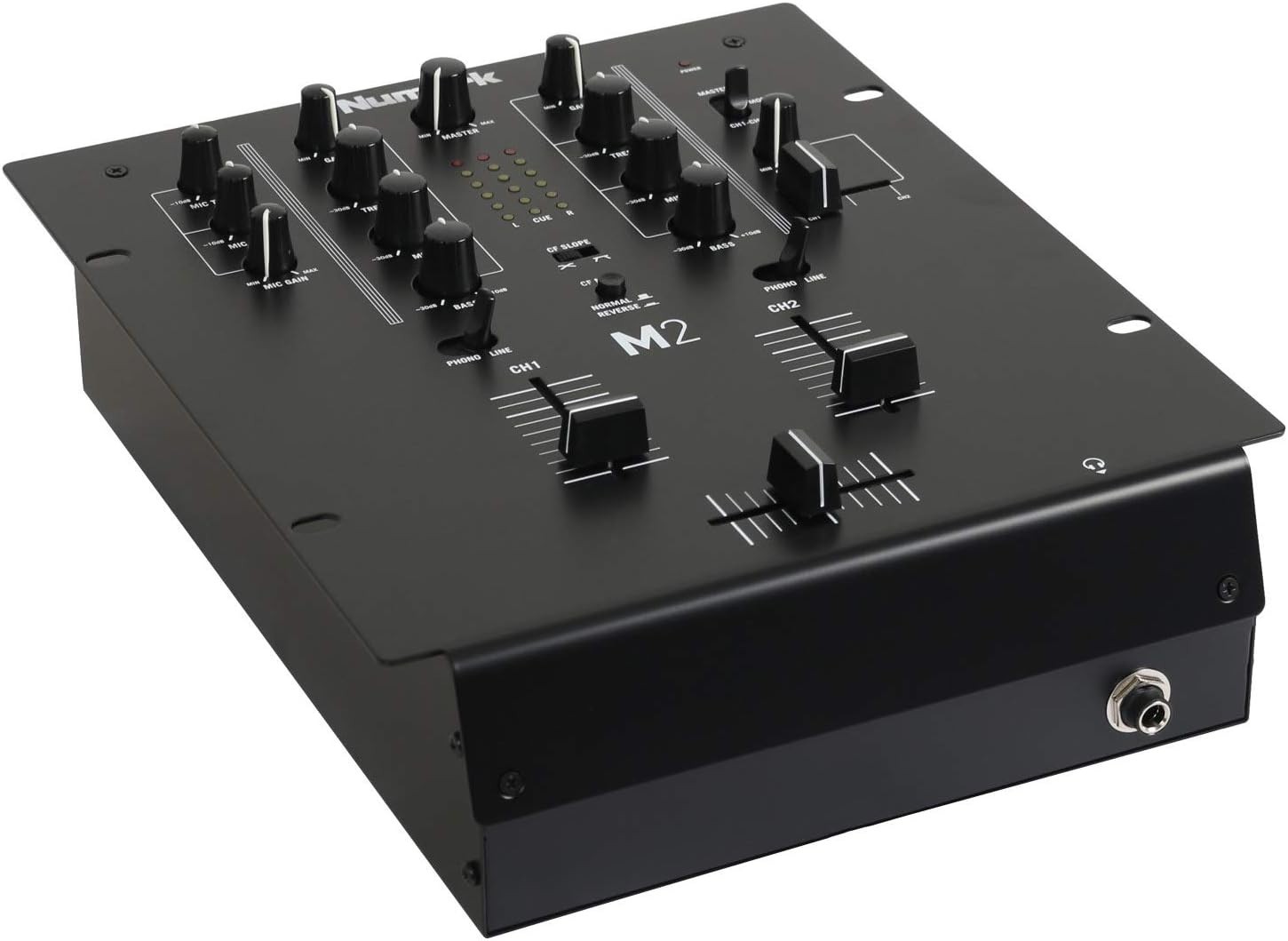 Rack Mountable Scratch Mixer with Microphone Input