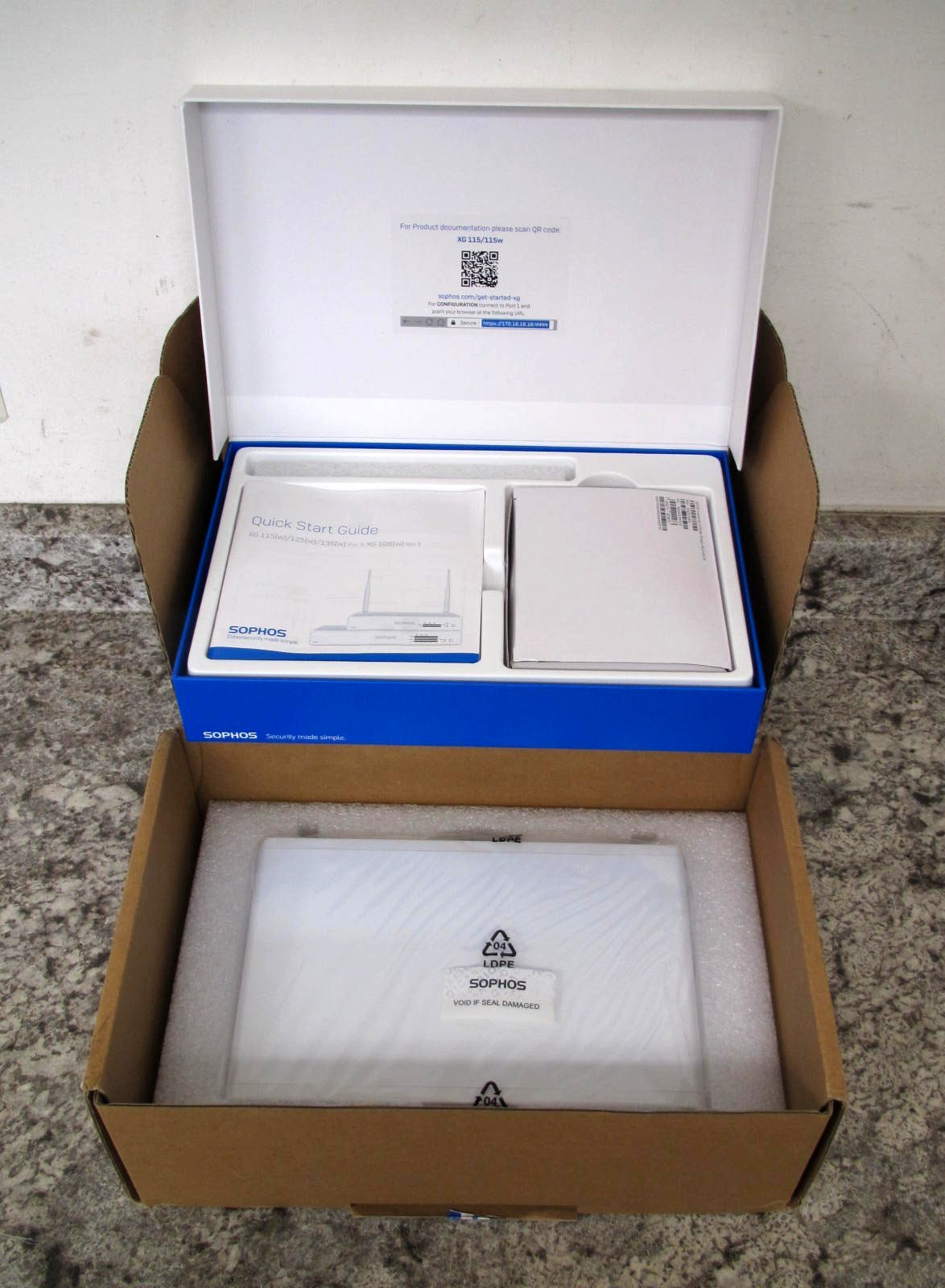New Sophos XG 115 Rev 3 Firewall / Security / Network Appliance Free Shipping
