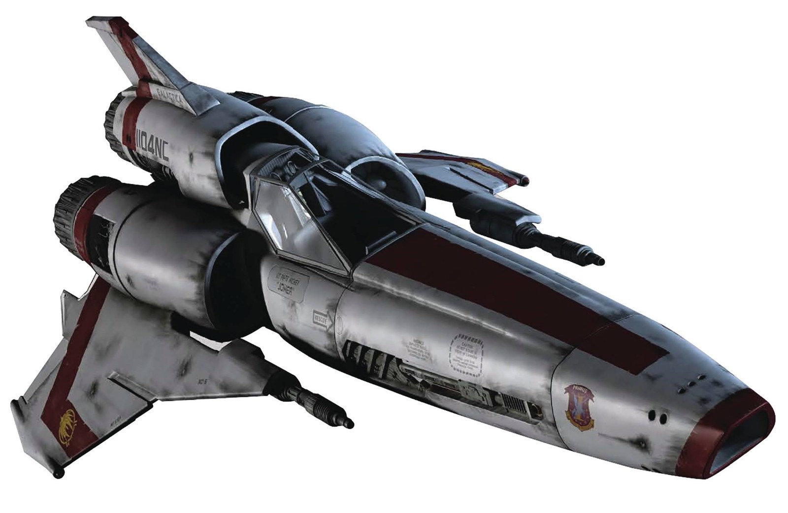 Battlestar Galactica MKII Viper 3d Resin Print 1/32 Scale