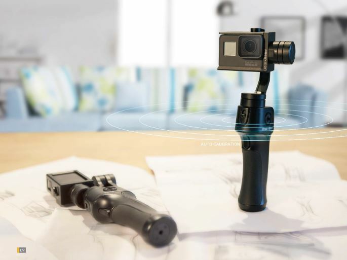 Freevision VILTA GOPro Gimbal, Stable, Versatile, Durable, Adaptable 3-Axis