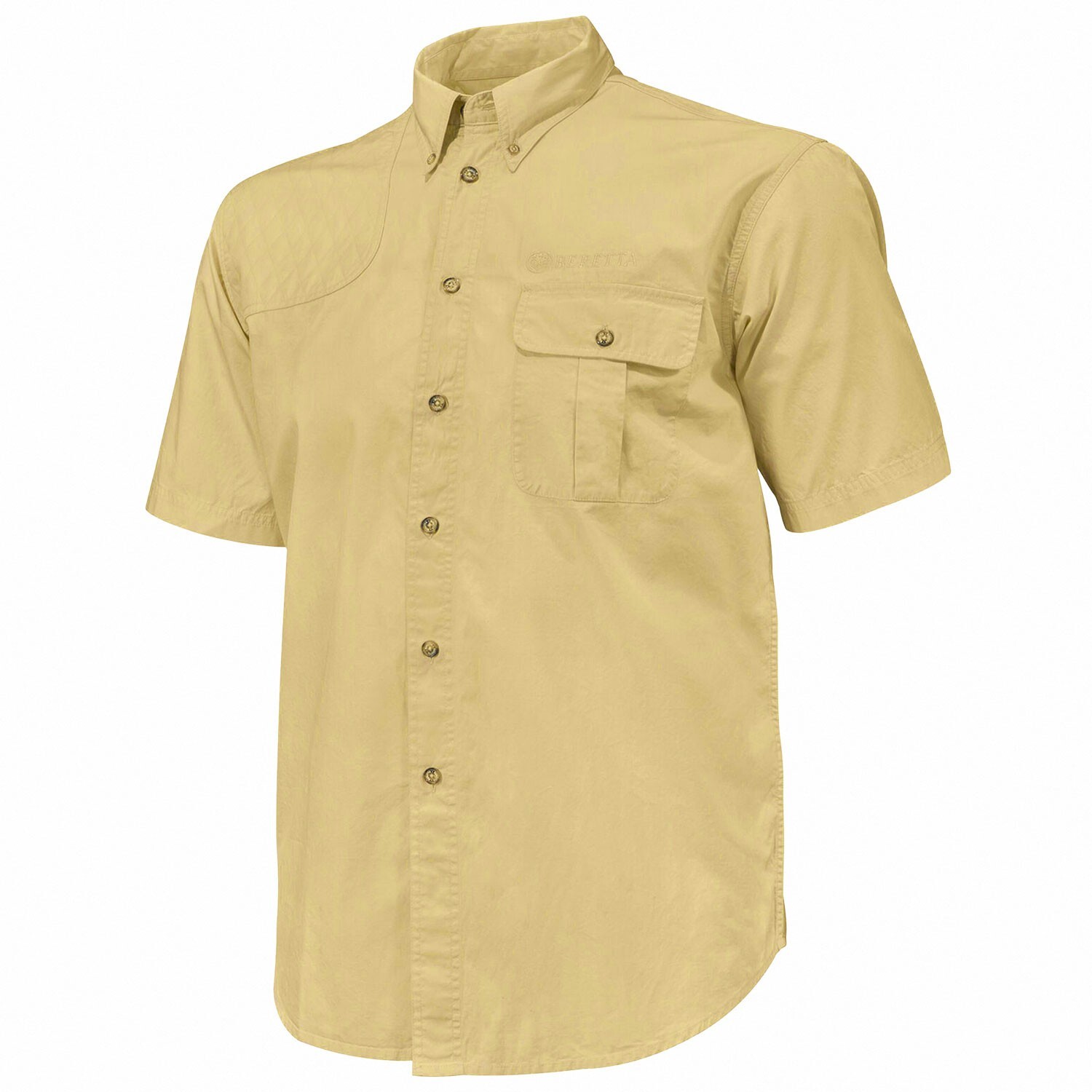 Beretta TM Shooting S/S Shirt (L)- Pale Yellow