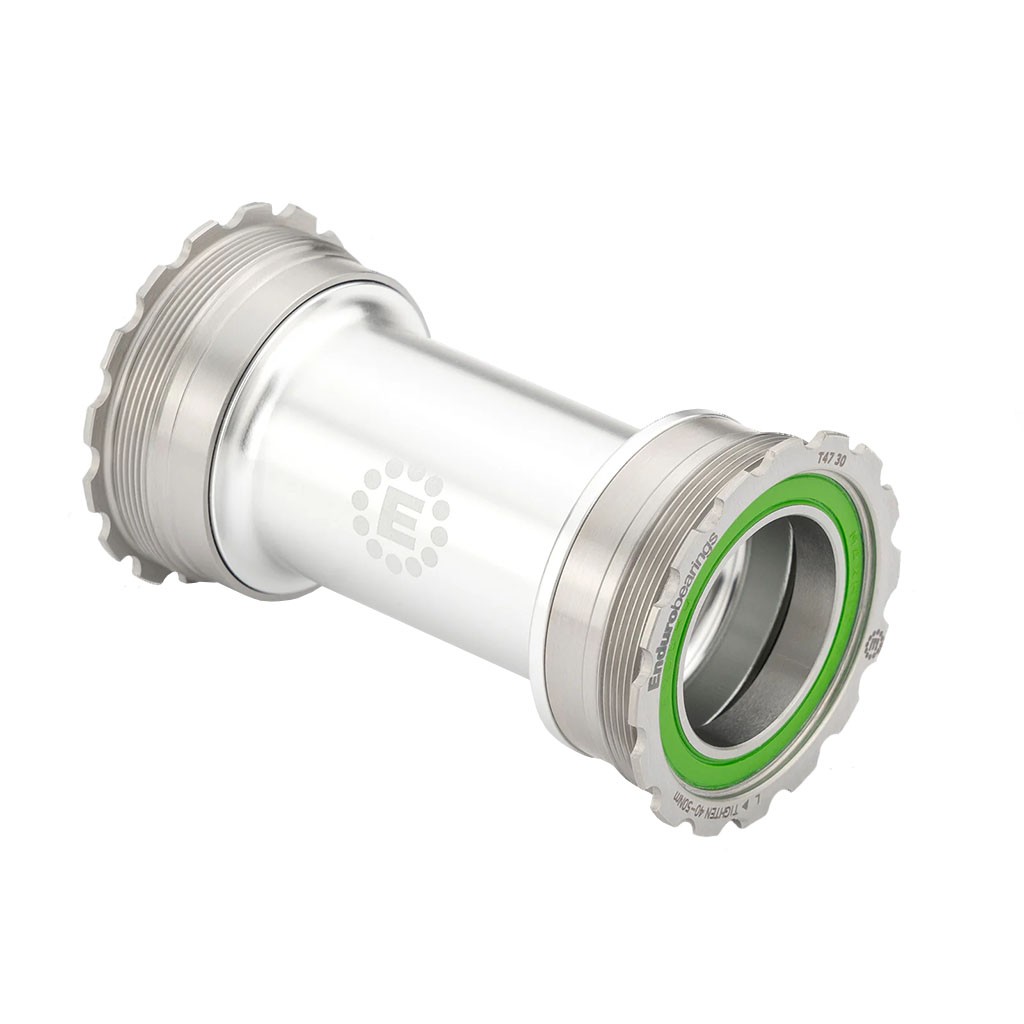 Enduro Maxhit T47 External Bottom Bracket - 440C Stainless Steel, 30mm Spindle,