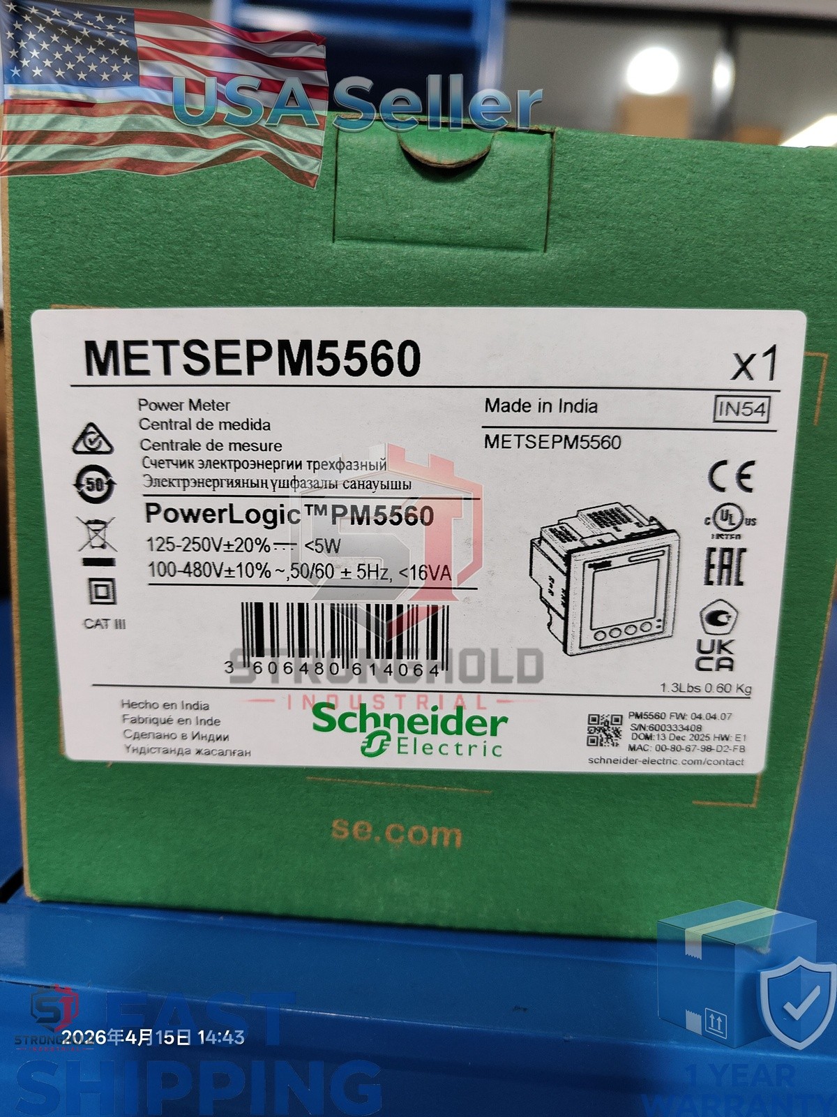 1PC New in box METSEPM5560 Schneider USA STOCK