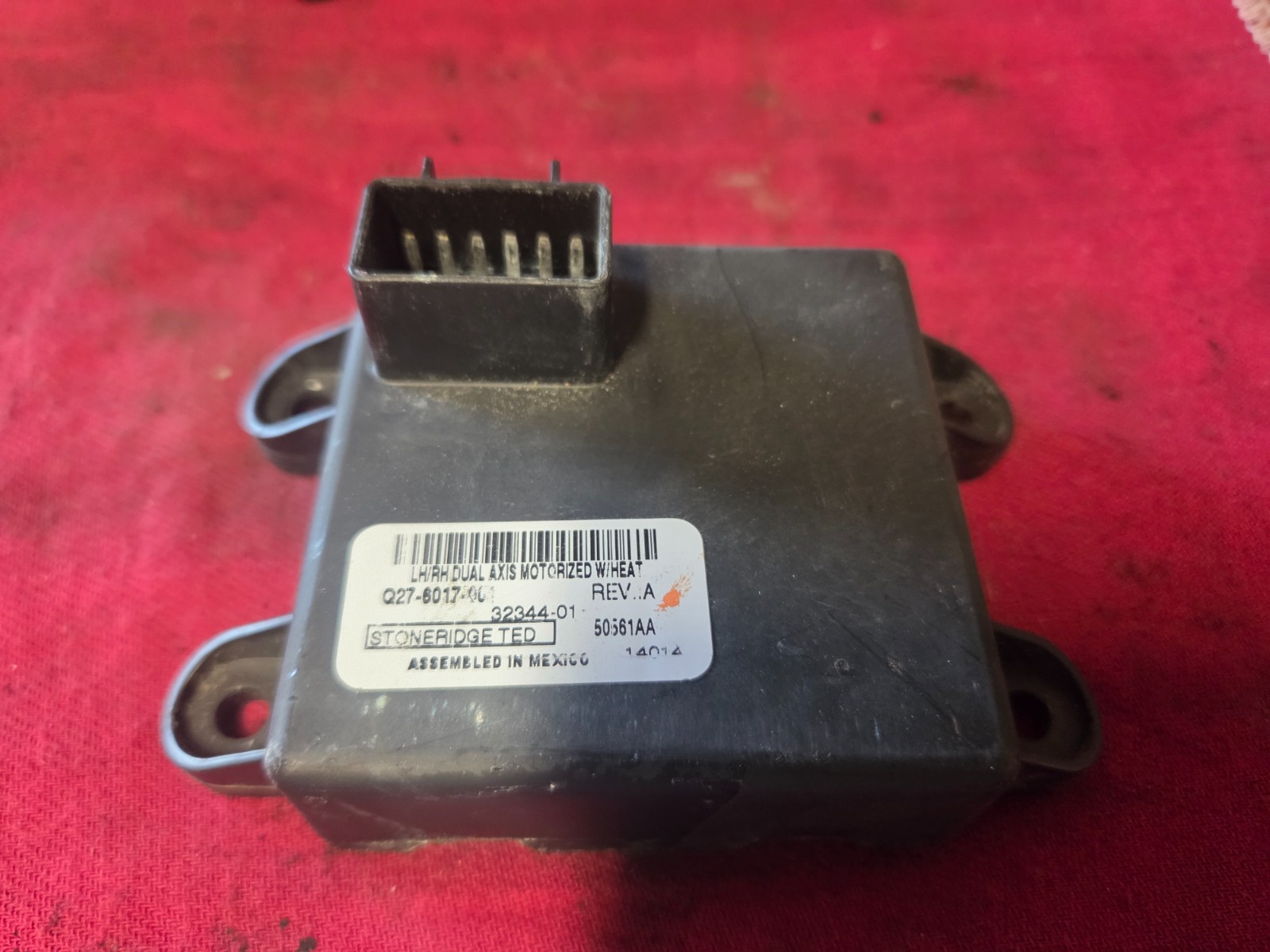 PETE /KW  Door mirror control module WITH HEAT, Q27 6017 001, STONERIDGE 3234401