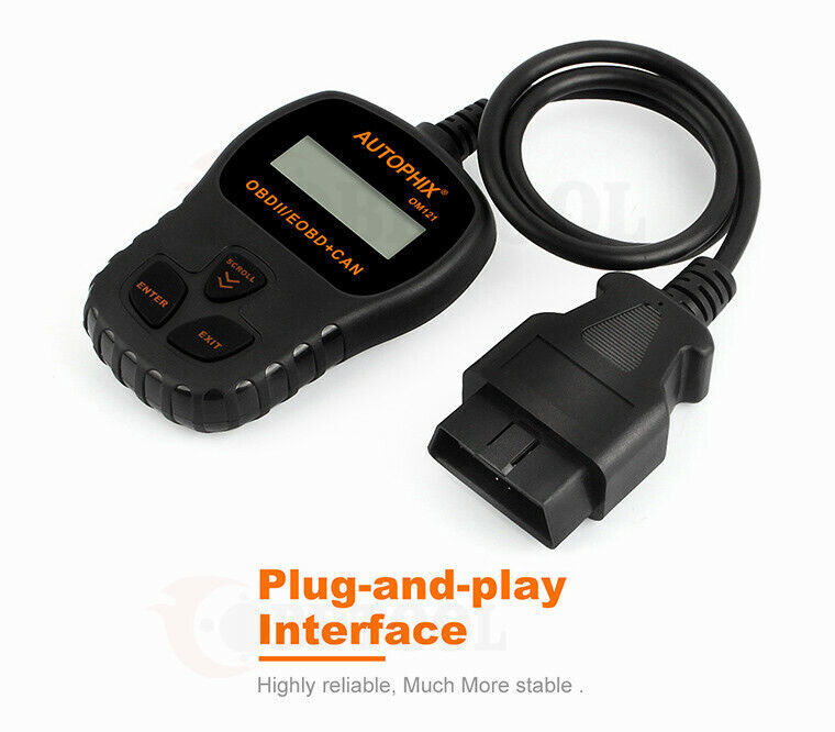 Automotive EOBD OBD2 Scanner Diagnostic Tool Car Check Engine Fault Code Reader