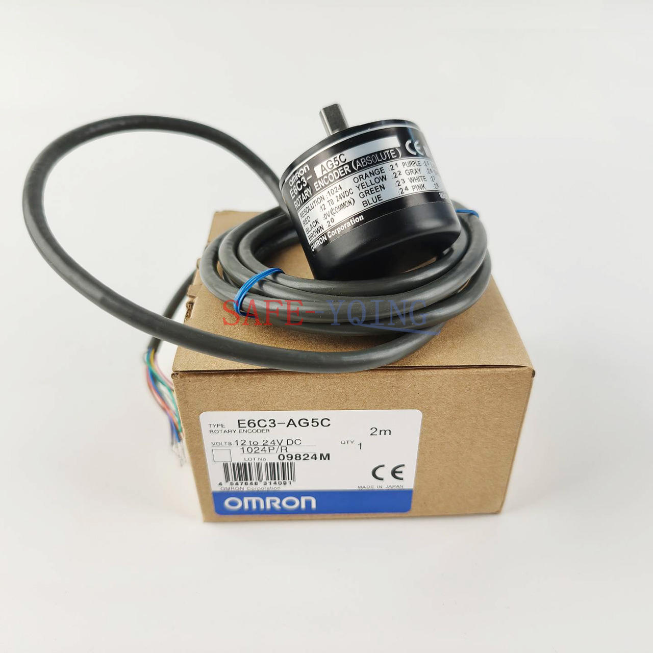 1PC E6C3-AG5C 1024P/R Rotary Encoder