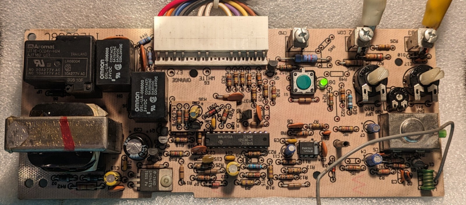 Sears Craftsmen 41A4207-7 Logic Board Green learn Button Mail in Repair