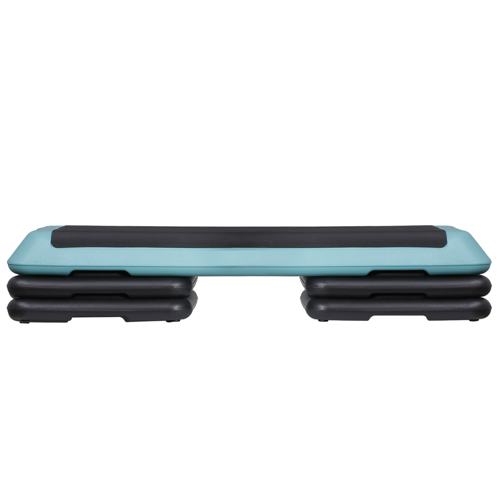 43" Adjustable Aerobic Step Platform Exercise Workout Stepper W/Riser Green