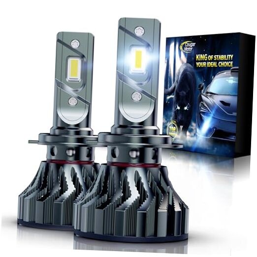 Bulb Fog Bulb Flagshipll with Cooling Fan 6500K Cool Withe Off-Road or Fog H7