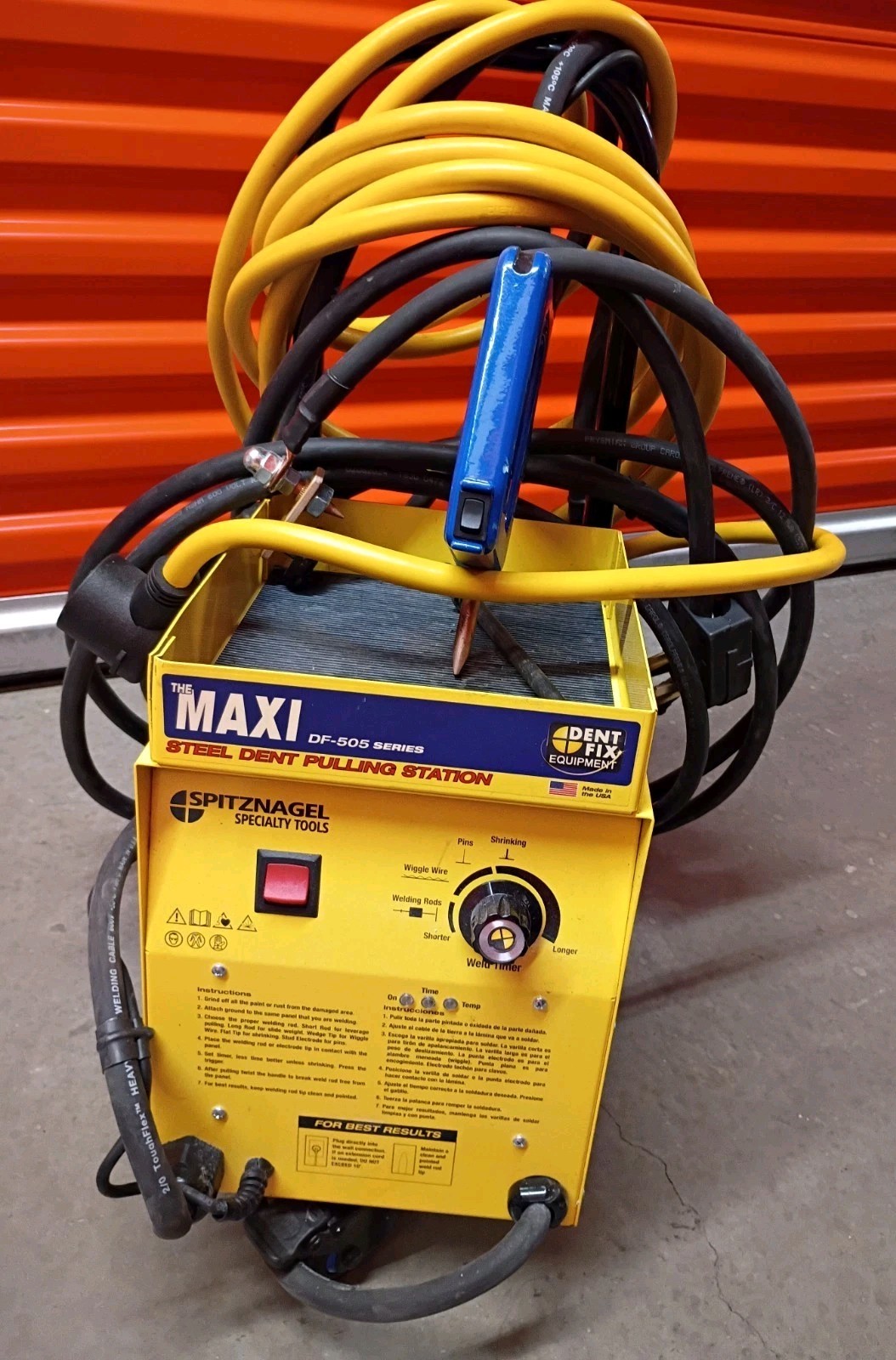 DentFix 505 The Maxi 220 Volt Dent Removal System Model # DF-505 Gr8 Condition