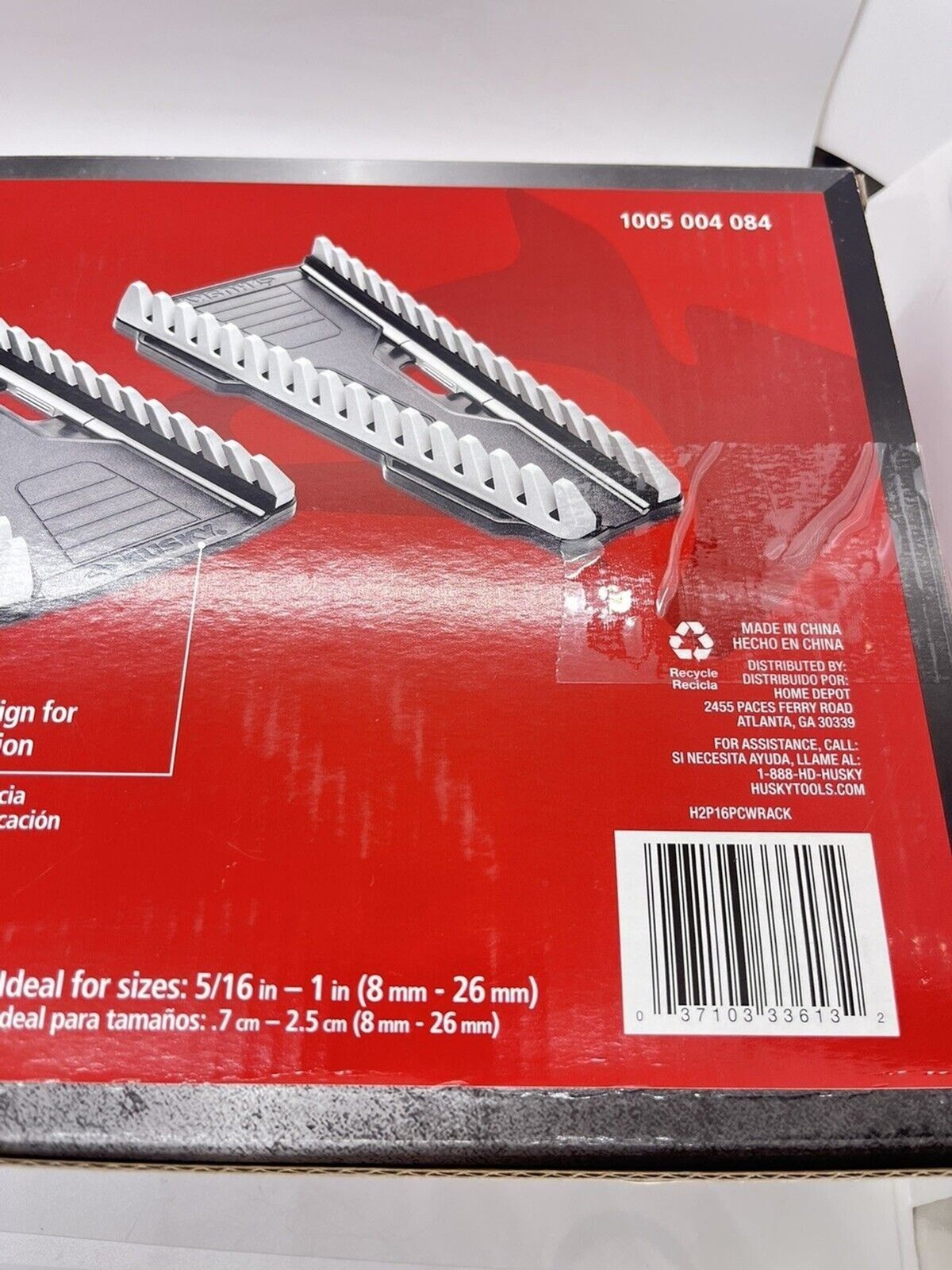 NEW Husky 16-Piece Wrench Rack (2-Pack)