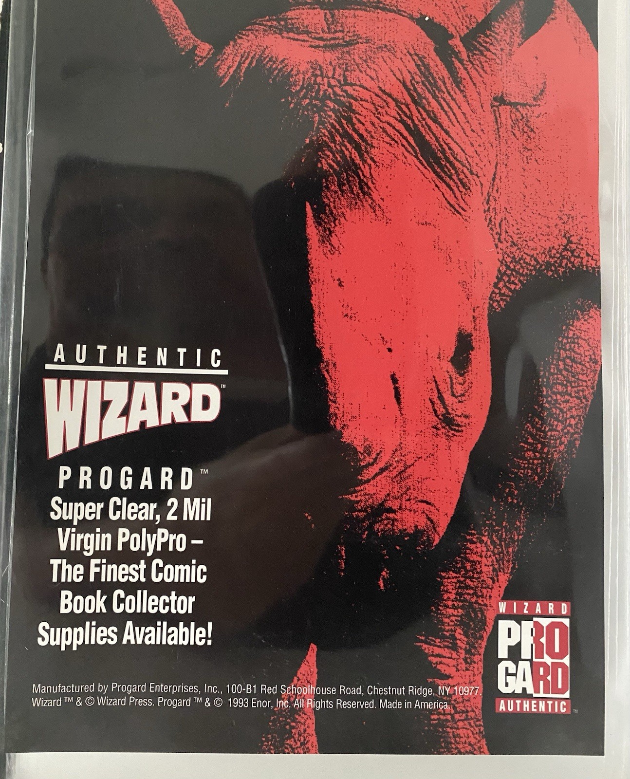 Sealed Progard 100 Super Clear 6 7/8”- 10 1/2” Poly Pro Comic Book Supply Sleeve