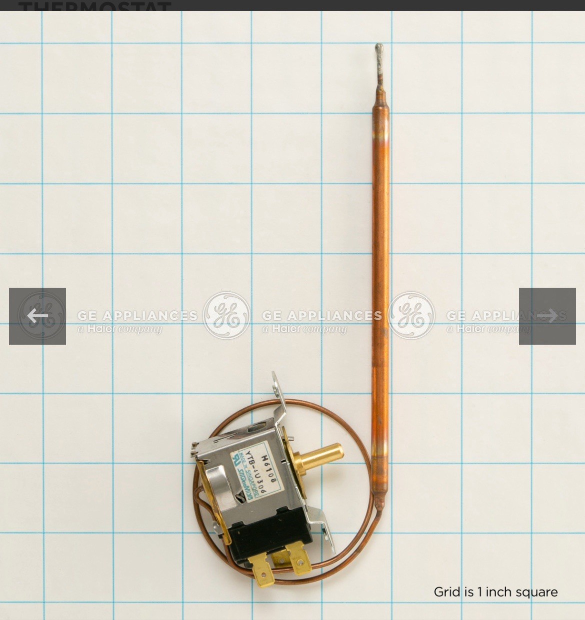 Ge Thermostat WJ28X0276