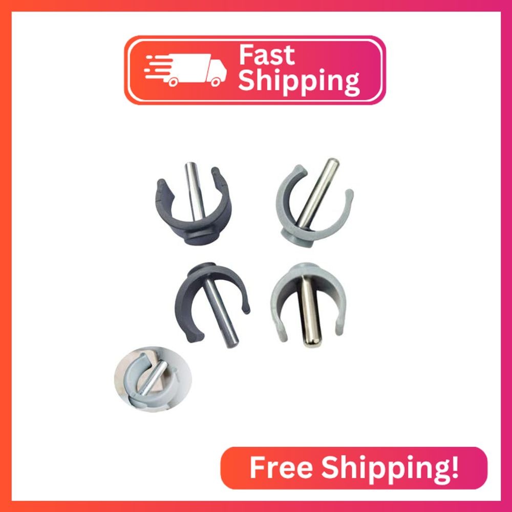 DeaHea 4 Pack Folding Walker C Type Clips Replacement Rolling Walker Tube Pin Lo