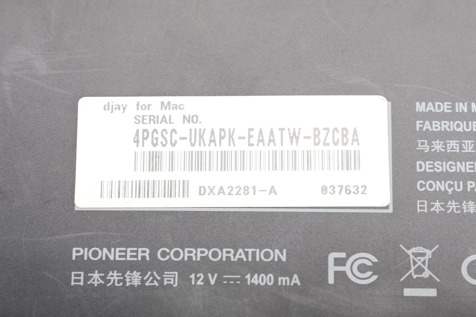 Pioneer DDJ-WEGO3 DJ Controller DDJ-WEGO3-K