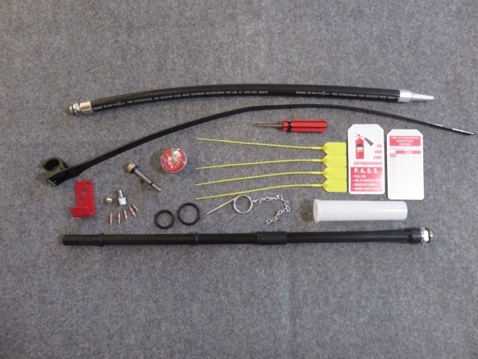 🔥🧯NEW COMPLETE REBUILD/REPAIR KIT FOR 2 ½GALLON BADGER WATER FIRE EXTINGUISHER