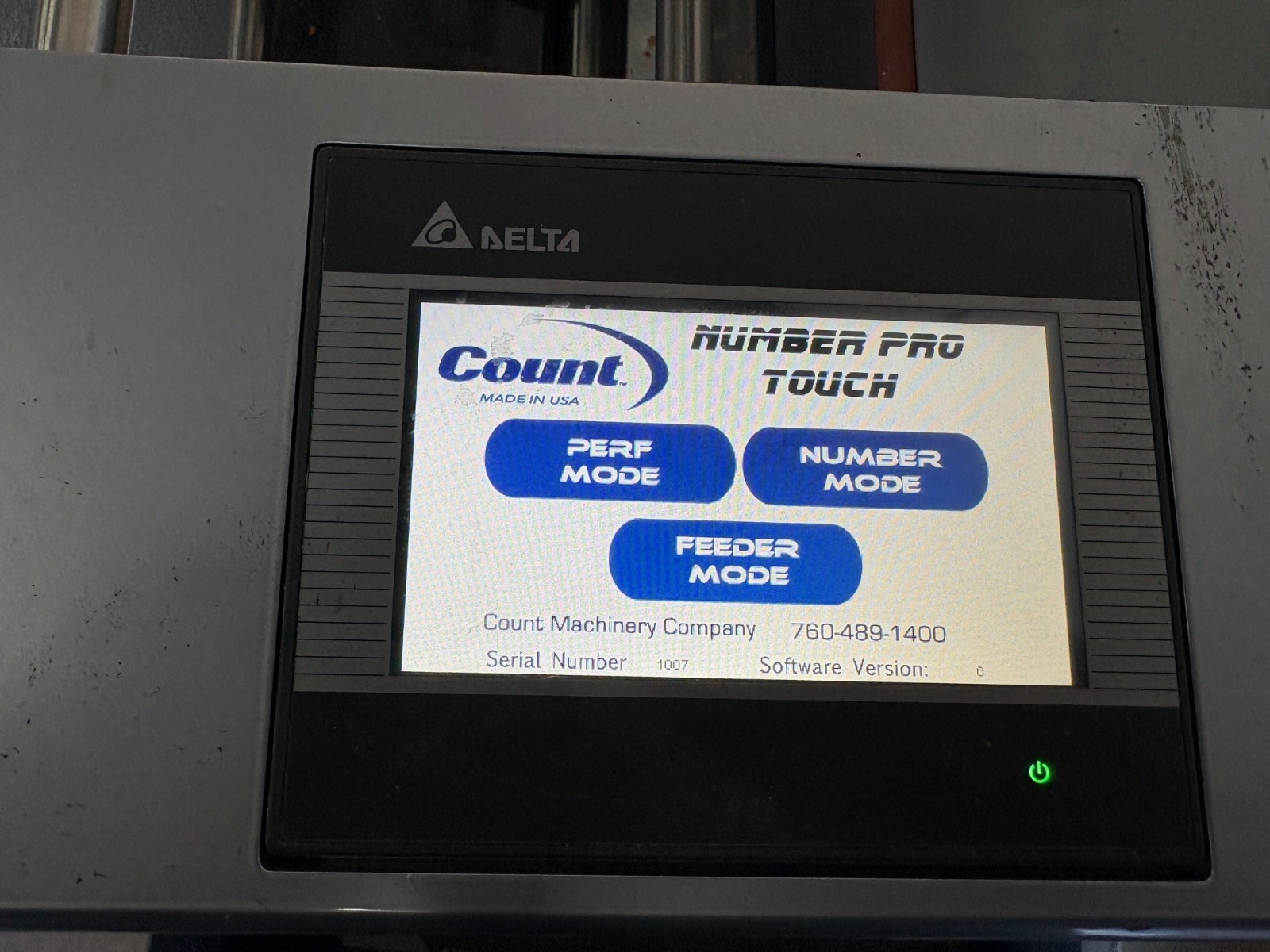 MARTIN YALE Count Number Touch 18" Numbering / Perf Machine - FL