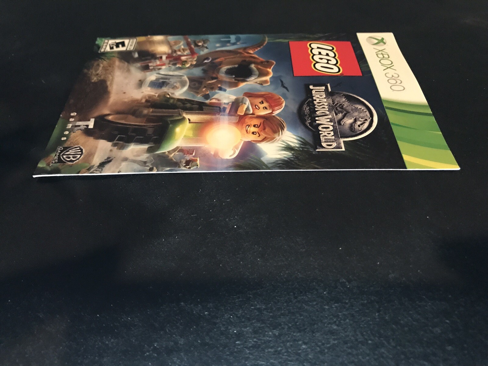 LEGO Jurassic World (Microsoft Xbox 360, 2015) Authentic ORIGINAL MANUAL ONLY