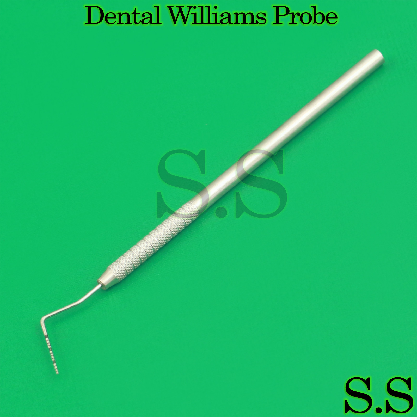 10× Williams Probe Color Coded Marking Dental Periodontal Instruments