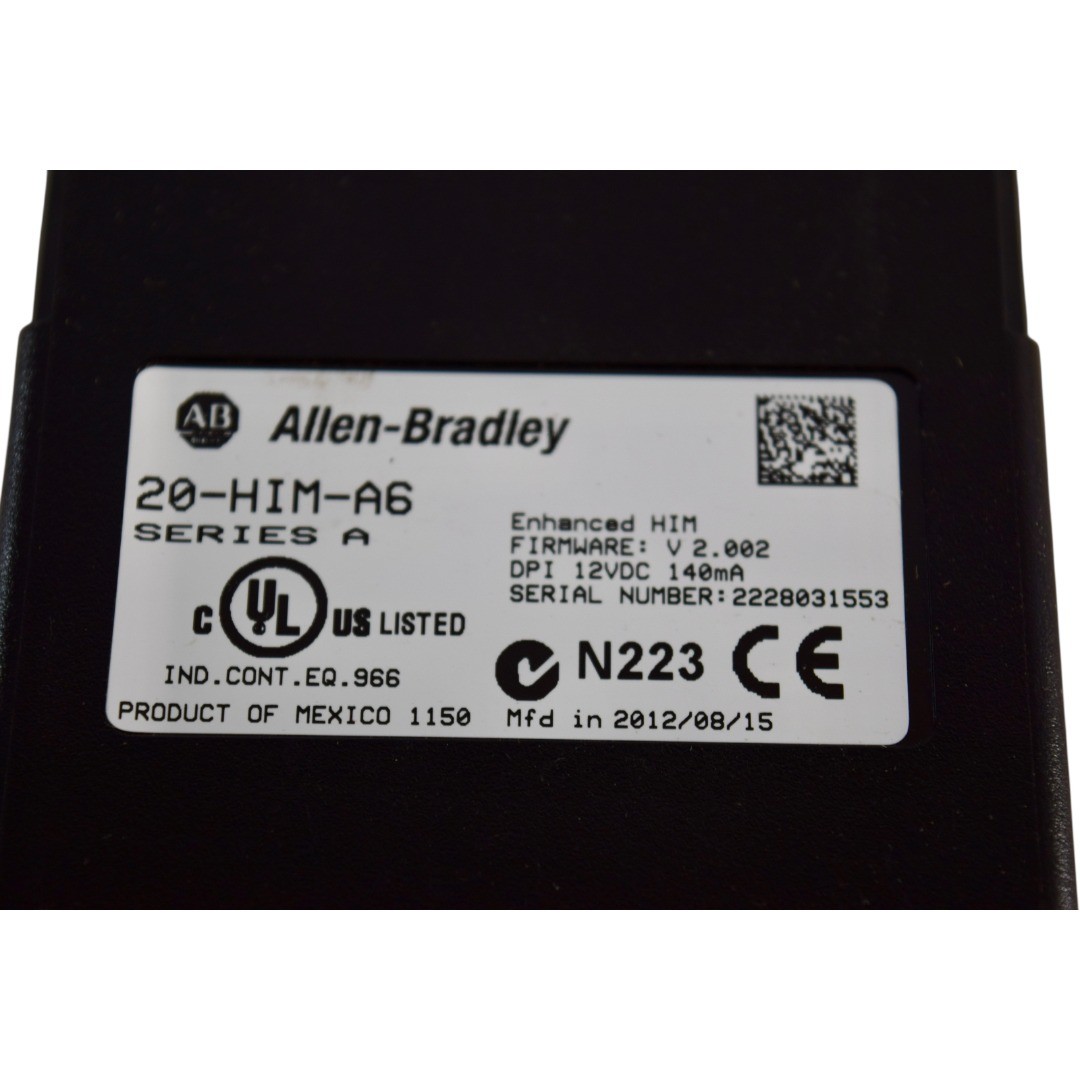 Allen-Bradley 20-HIM-A6 PowerFlex Enhanced HIM Human Interface Module Series A