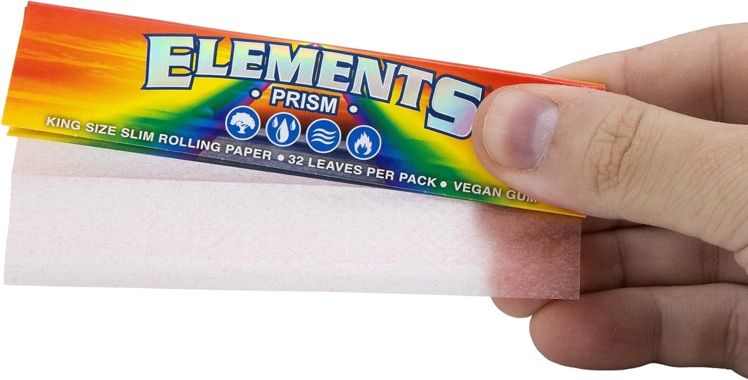 Elements Prism Rolling Paper King Size | 6 Pack