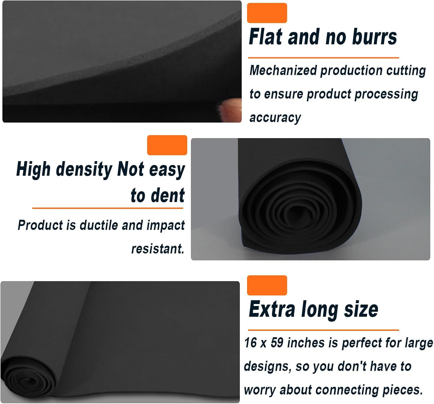 3mm EVA Foam Roll - 16x59in Craft Foam for Cosplay, DIY Projects & Costumes -...