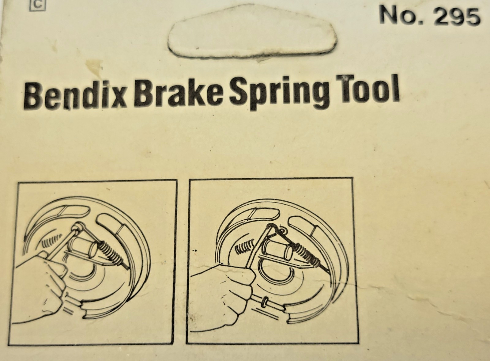 Cal-Van Tools #295 Bendix Brake Spring Tool - Remove & Install - Made in USA