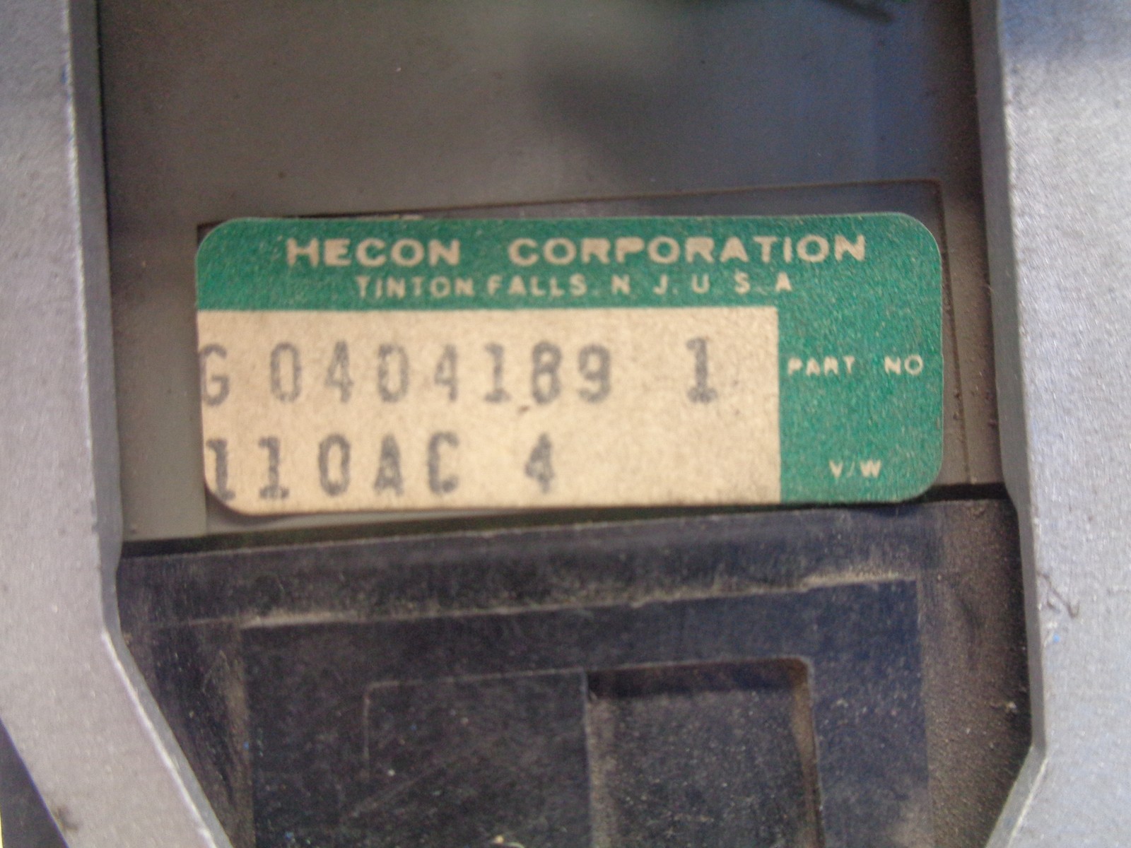 HECON G0404189-1 COUNTER NSNP