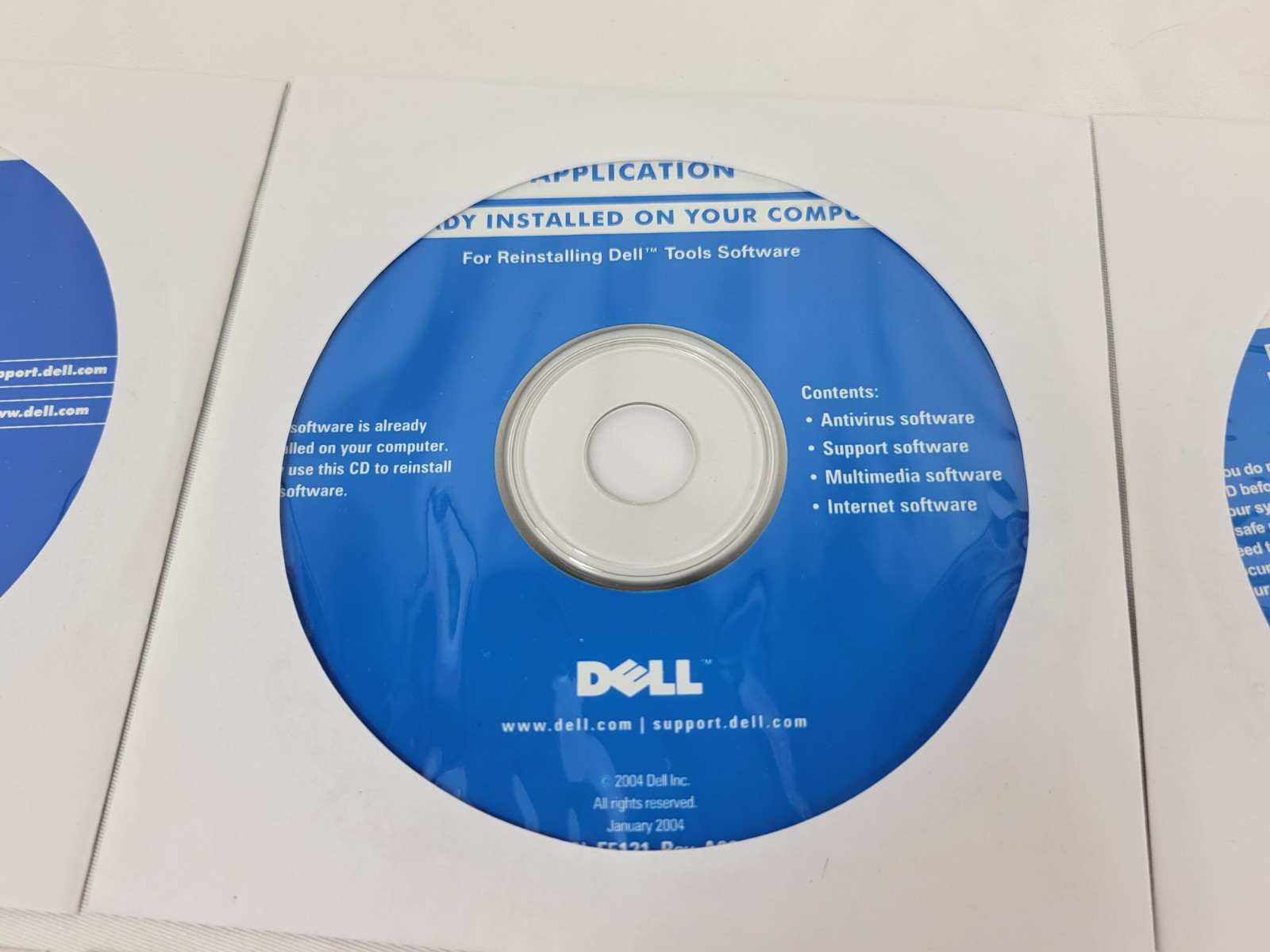 Dell Drivers/Utilities/Applications Software Lot Of 12 Software CDs