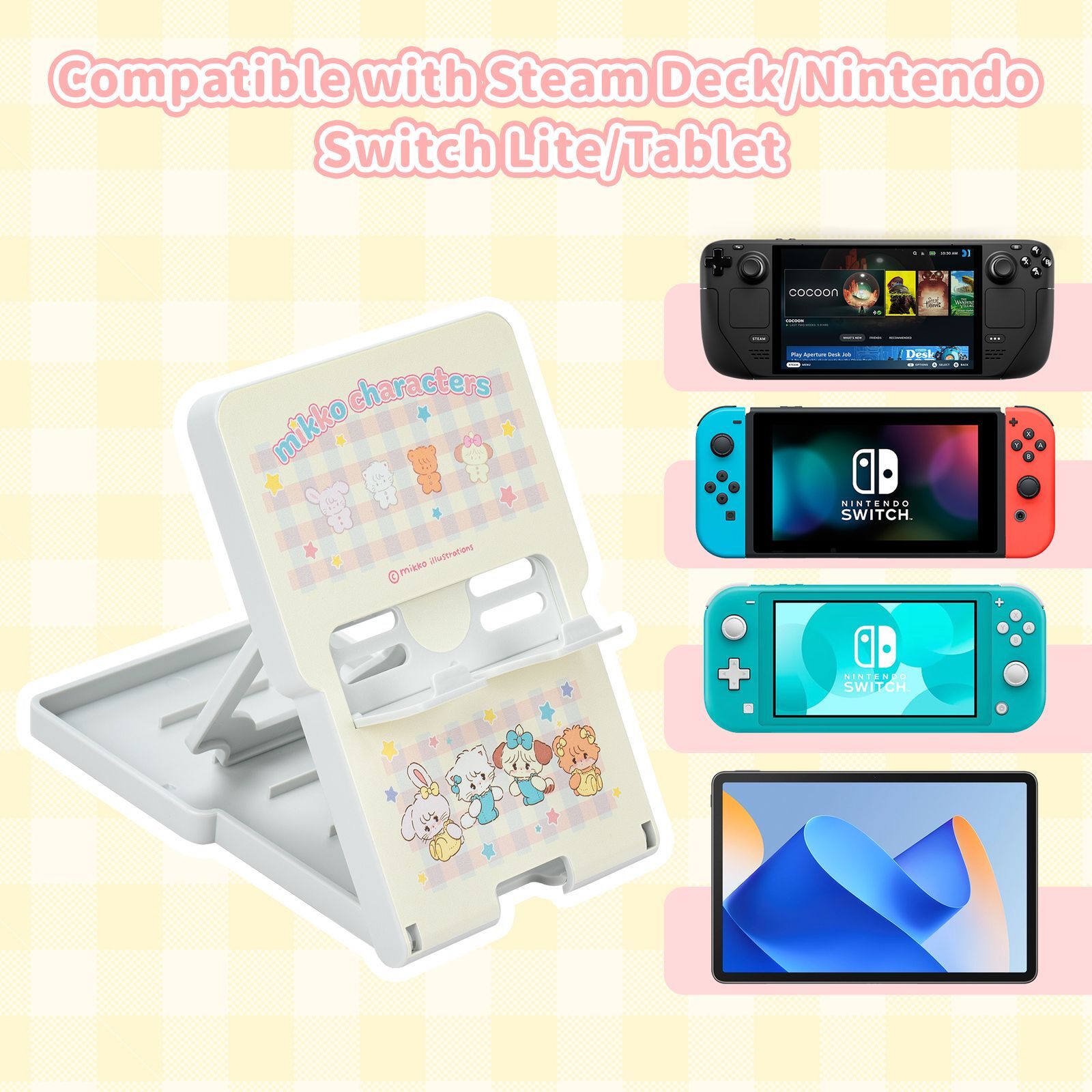 GeekShare Mikko Protective Case for Switch OLED / Regular Switch JoyCon Cover