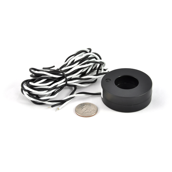 Solid-core CT, 400A, 400A:26.6mA, 25mm (0.98") Hole Diameter, BCT-025-400