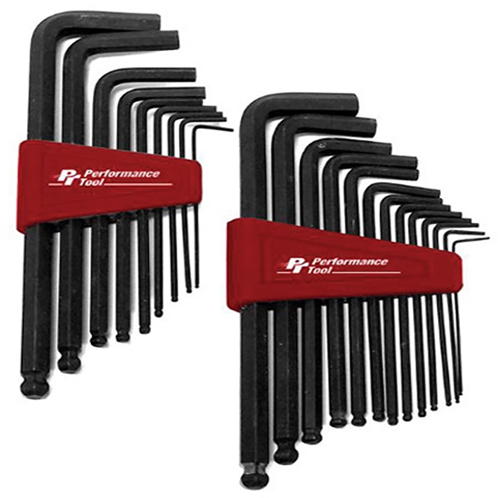 Performance Tool SAE/Metric Ball End Hex - 22-Piece W80280