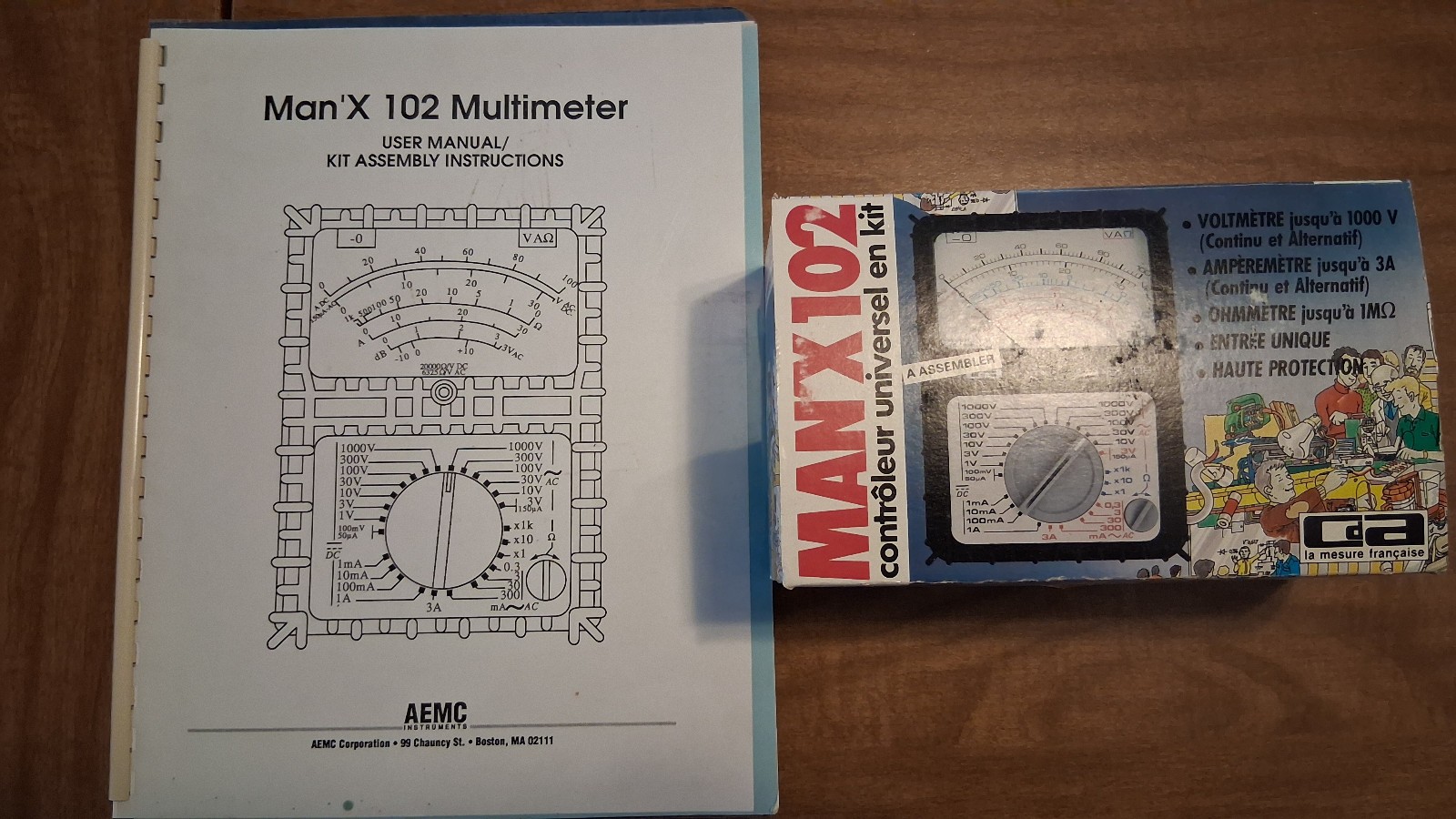 Man'x 102 Controller Universel Kit Multi-Meter - NOS, unbuilt, in box w/manual