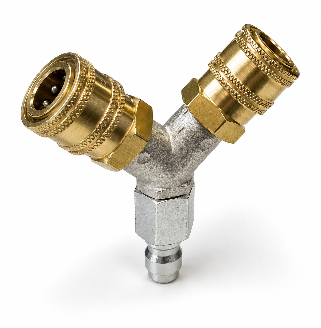 Pressure Washer 11.6mm 3 Way Y Piece Splitter