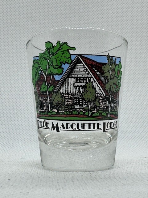 Pere Marquette Lodge Clear Shot Glass