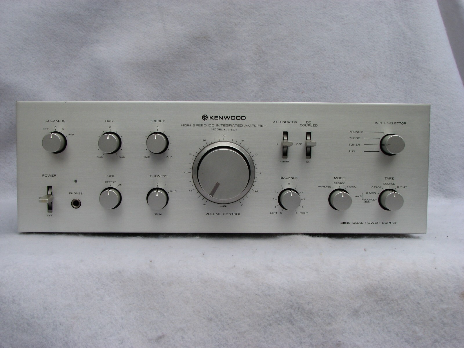 Kenwood KA601 amplifier