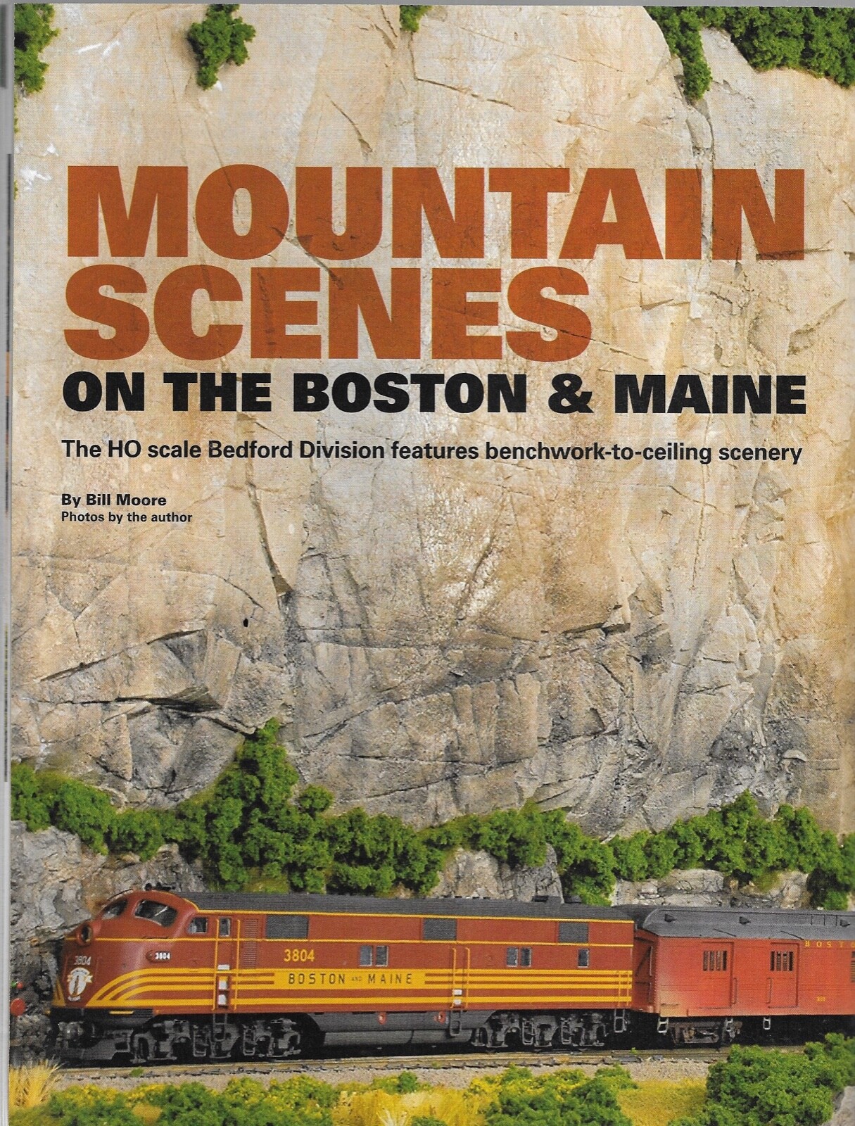 Model Railroader Aug.2012 Mountain Layout Multi Deck Oil Refinery Tunnel Portal