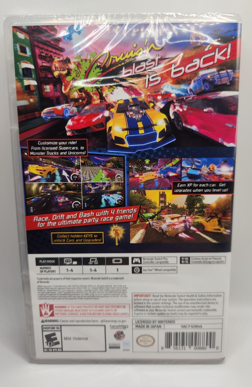 Cruis'n Blast Nintendo Switch - Free Shipping