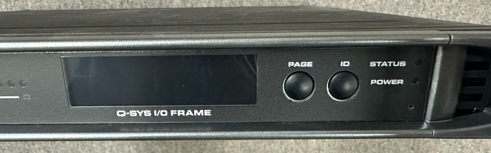 QSC VERSATILE I/O FRAME NETWORK INTERFACE Q-SYS (mci84)