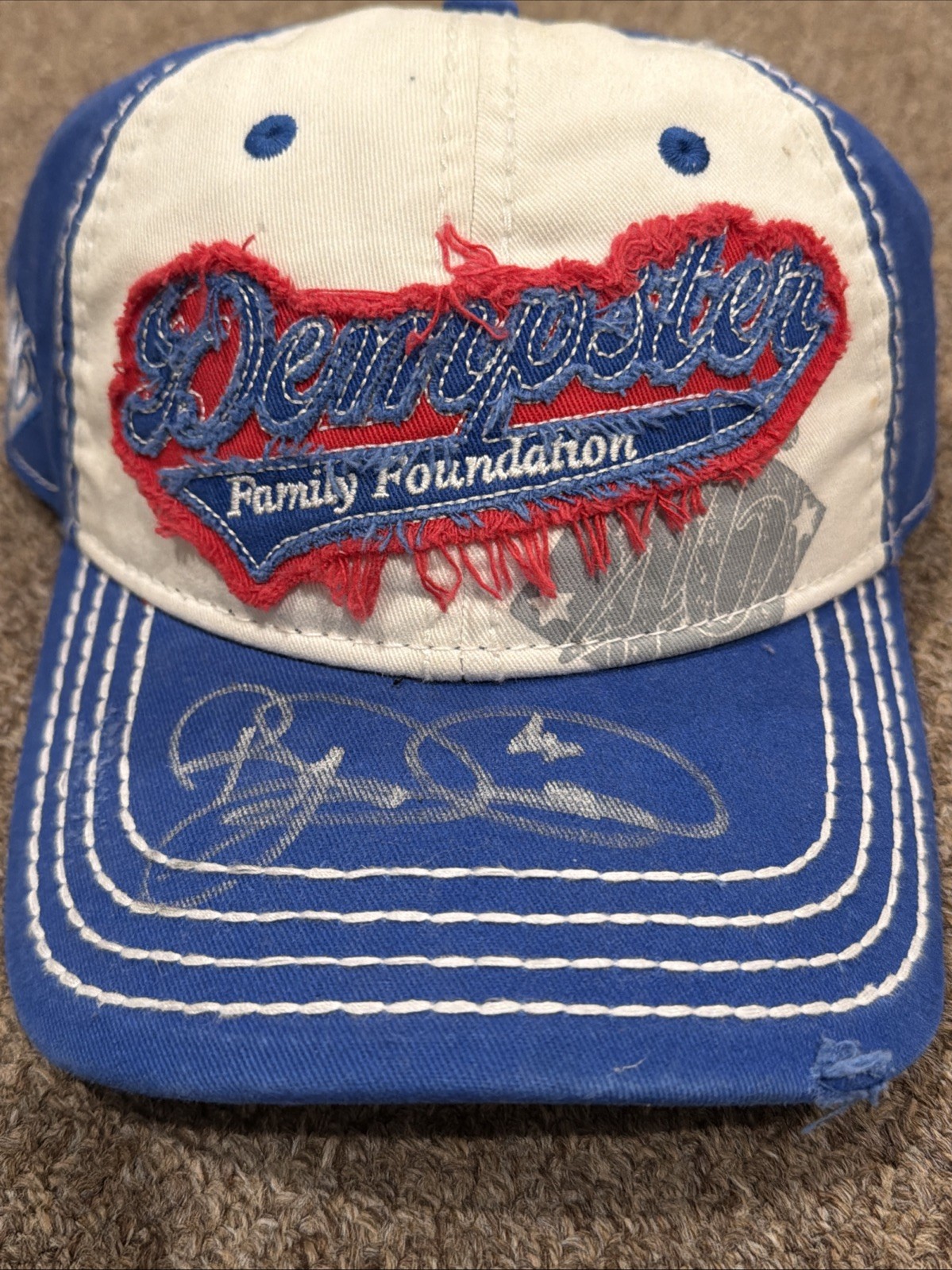 Ryan Dempster Family Foundation Autographed Hat MLB