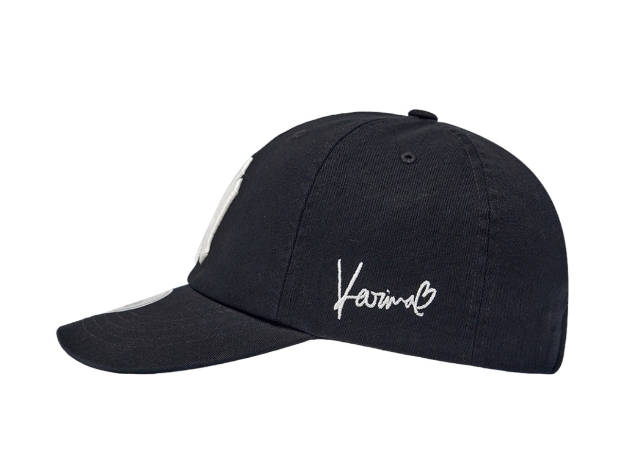MLB x Karina Signature Unstructured Ball Cap Black Adjustable K-Pop