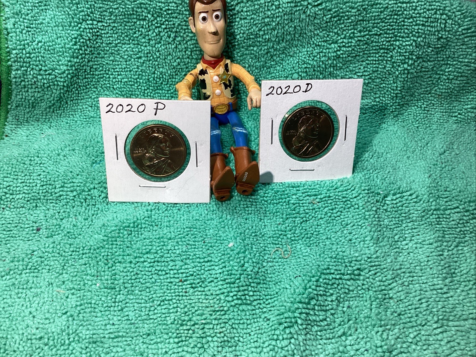 2020 P & 2020 D 1💰SACAGAWEAS UNCIRCULATED