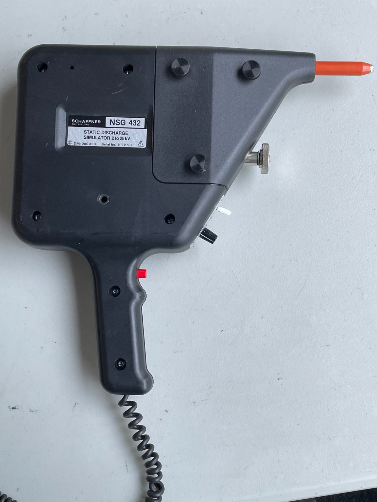 Schaffner NSG432 ESD Electrostatic Discharge Simulator 2-25KV WORKS AS-IS