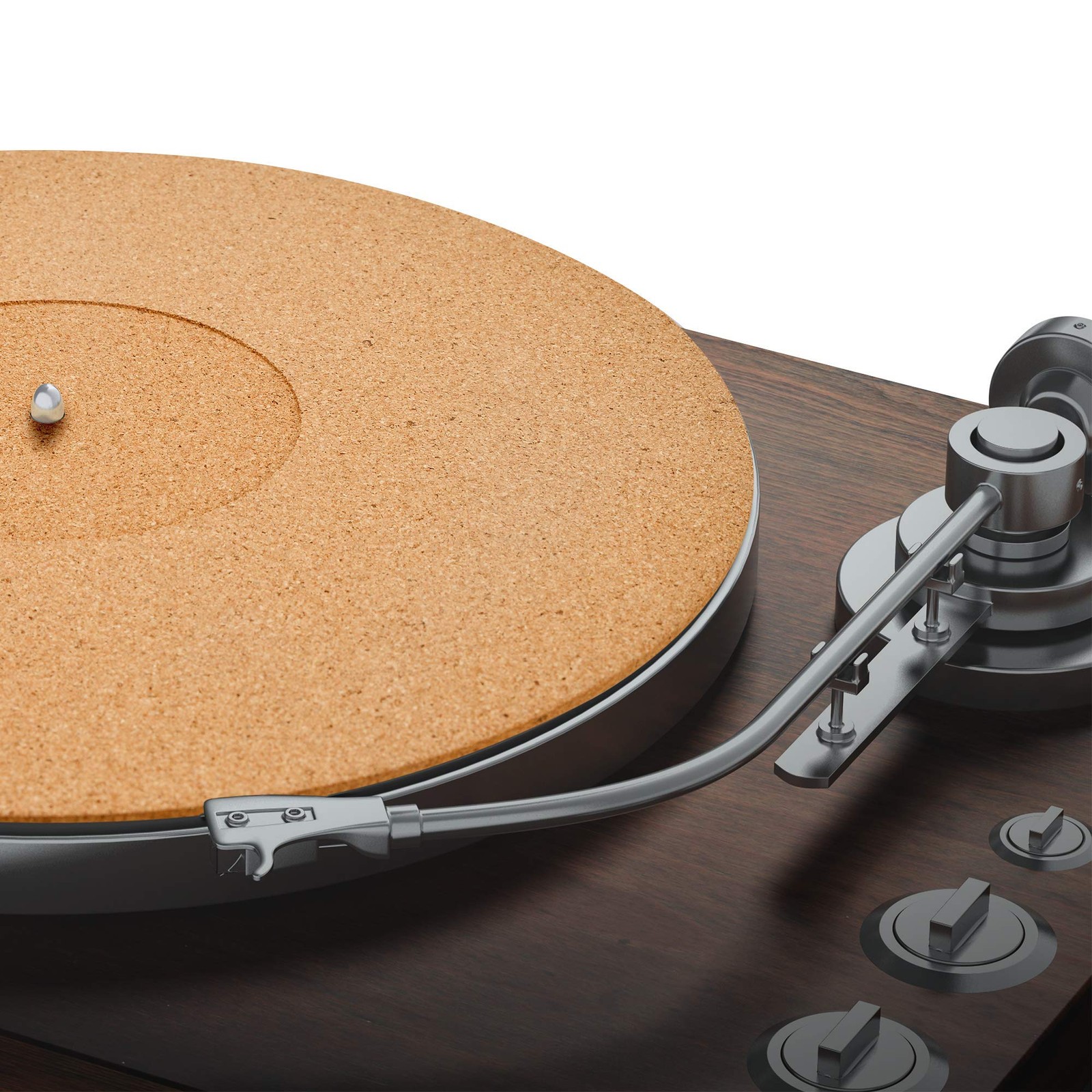 Cork Turntable Mat by PRO SPIN for Vinyl LP Record Players (3mm) |